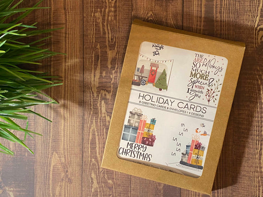 Holiday Cards - Mixed Set of 8